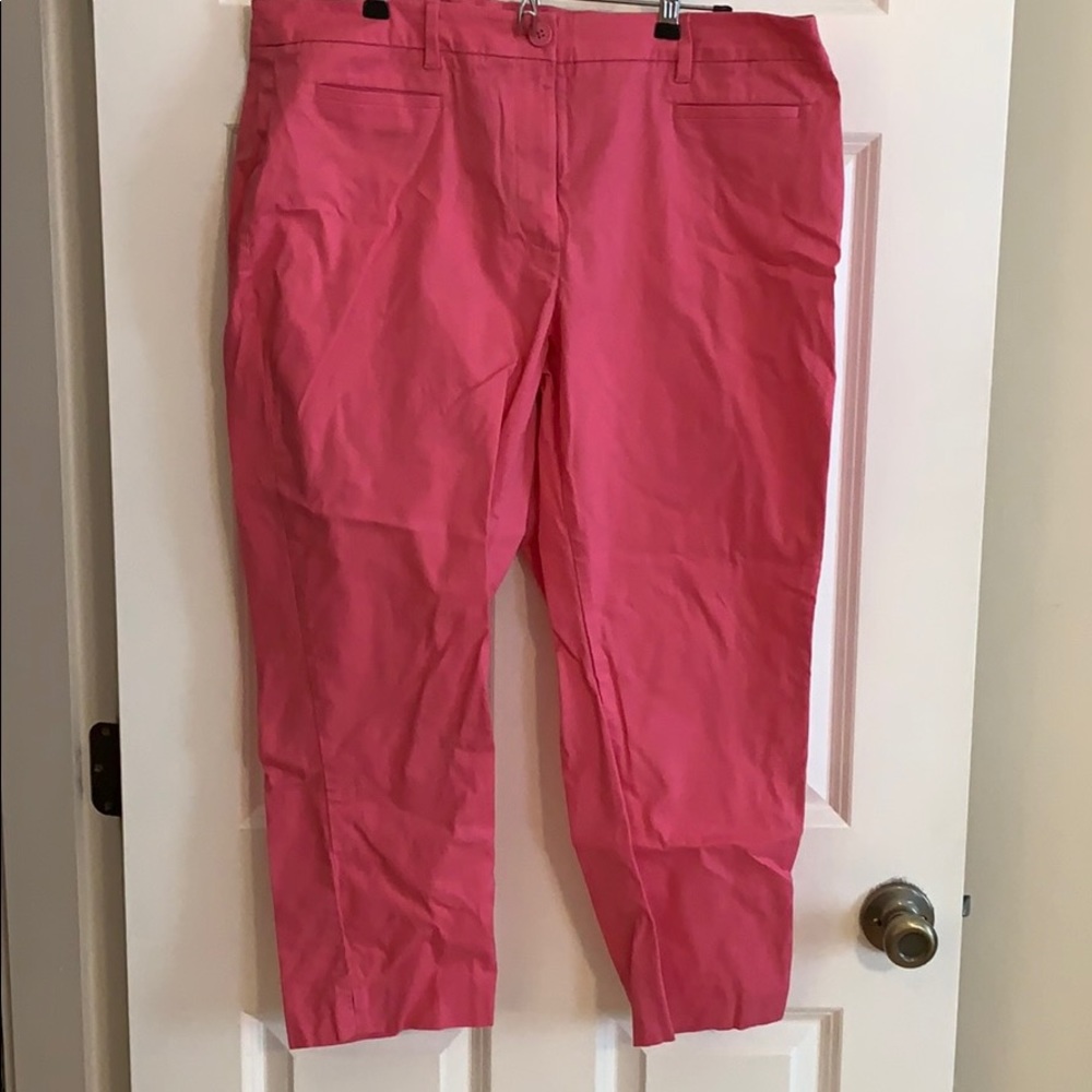 Talbots pink pants